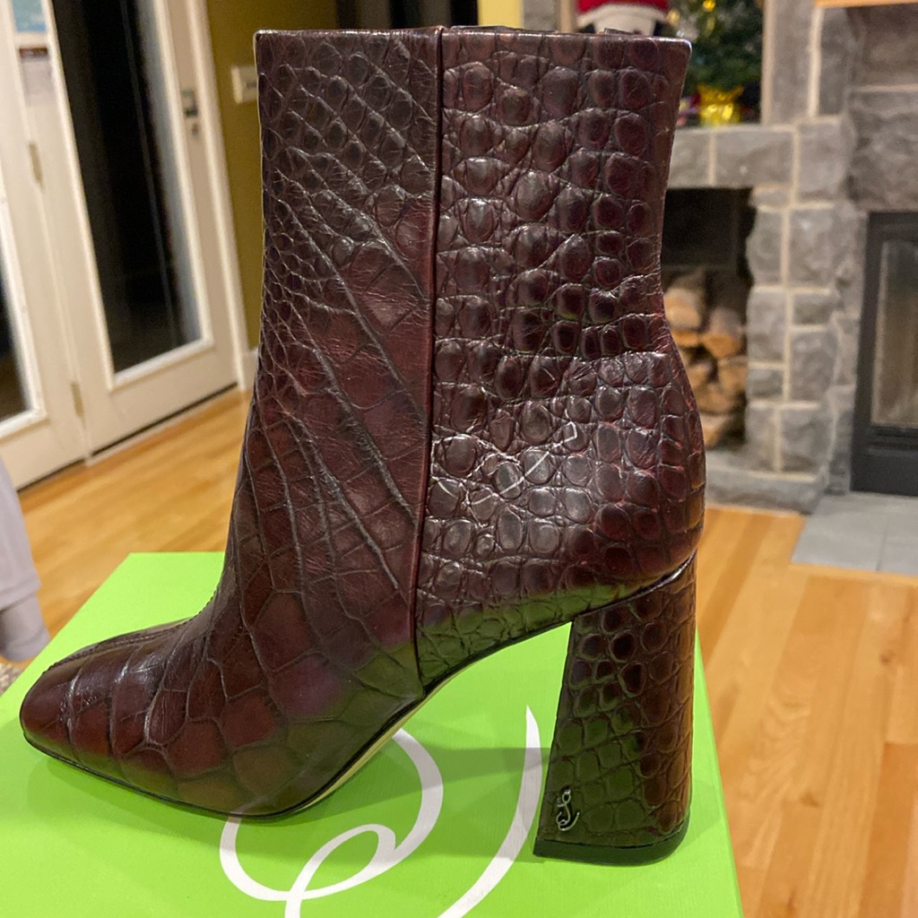Nwt Sam Edelman Codie Square Toe Bootie. Price Is Firm